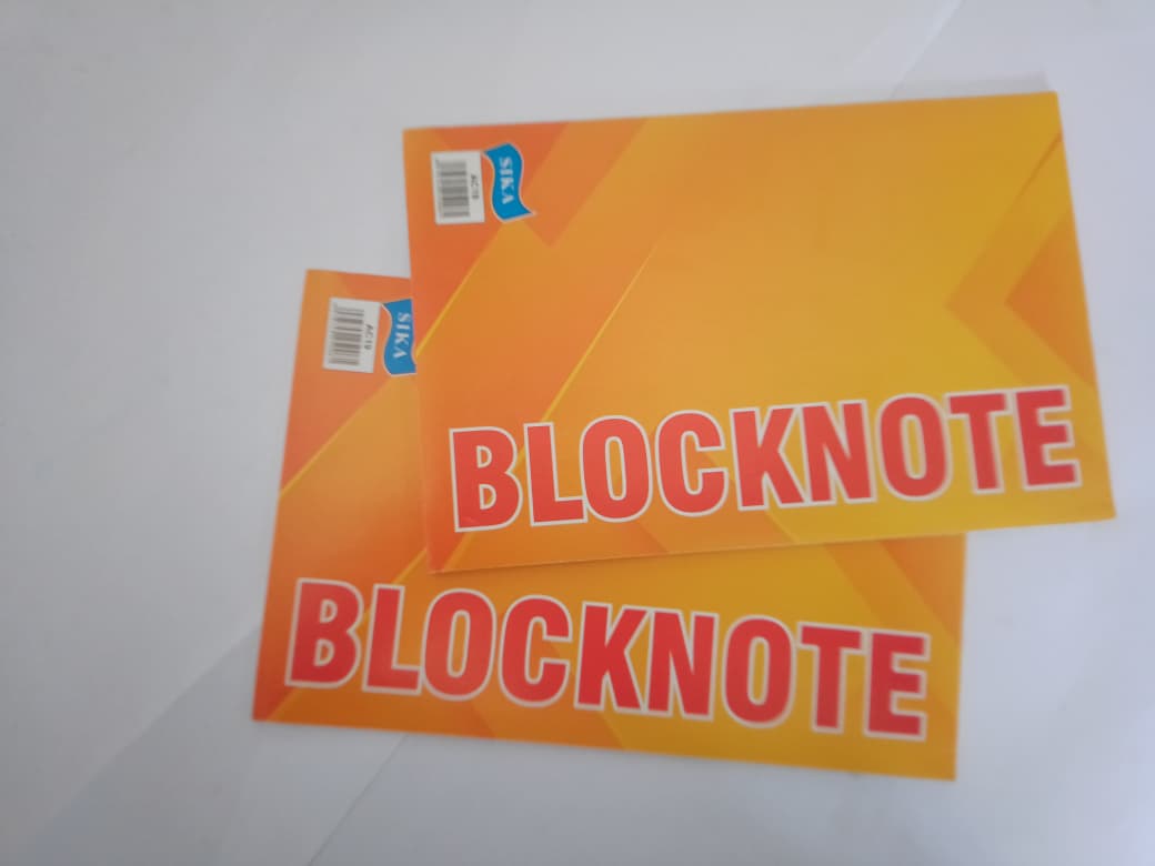 Blocknote sika