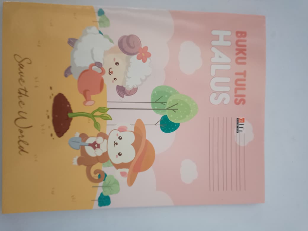 Buku Tulis Garis Halus