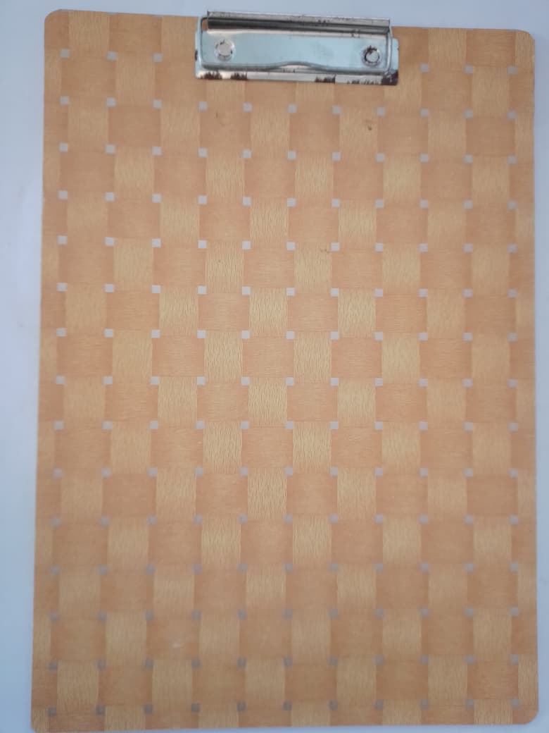 papan dada/ujian