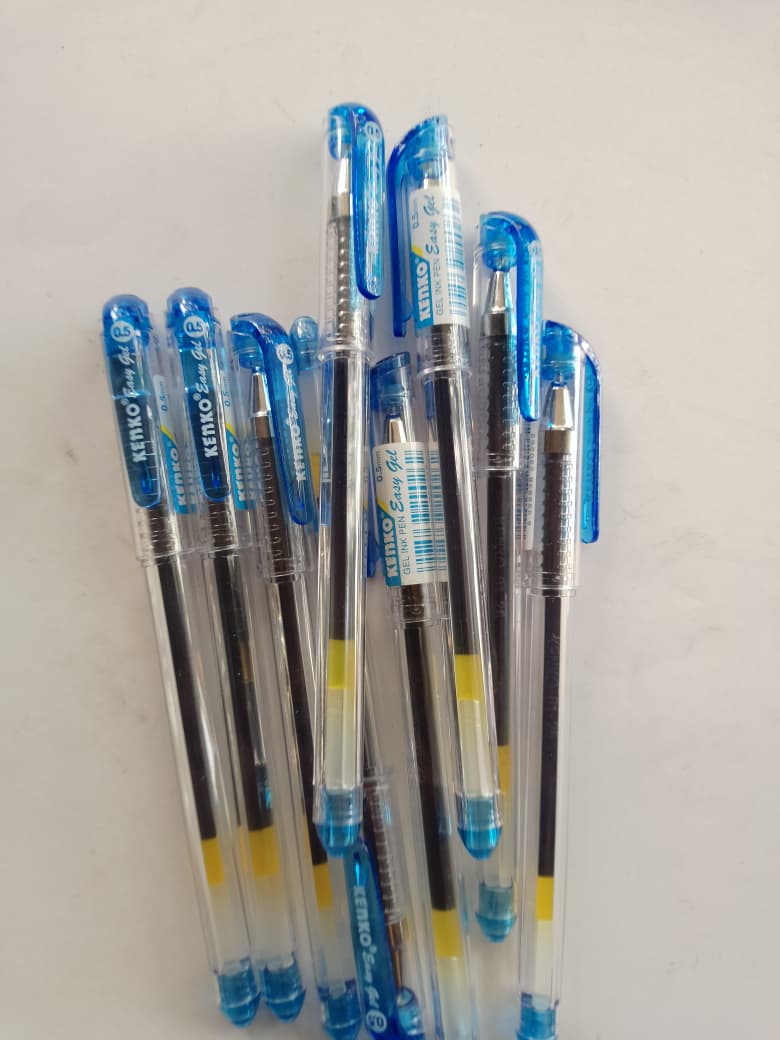 Pulpen kenko biru 0.5